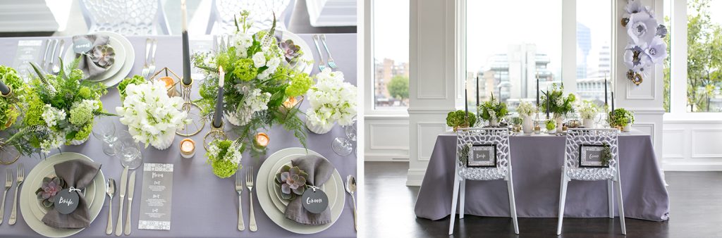 How can you dress your wedding with florals? 1 River Rooms Weddings